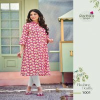 Radhika Dairy Milk Vol-1 Wholesale Pure Heavy Cotton Long Kurtis