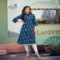 Radhika Dairy Milk Vol-1 Wholesale Pure Heavy Cotton Long Kurtis