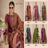 Radhika Bibo Jaan Wholesale Pure Zam Cotton With Embroidery Dress Material