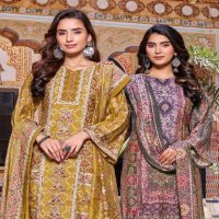 Pakiza Haya Vol-36 Wholesale Full Baadla Work With Soroski Work Dress Material