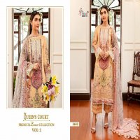 SHREE FABS QUEENS COURT PREMIUM LAWN COLLECTION VOL 2 BOLLYWOOD STYLE PAKISTANI 3PCS DRESS