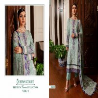 SHREE FABS QUEENS COURT PREMIUM LAWN COLLECTION VOL 2 BOLLYWOOD STYLE PAKISTANI 3PCS DRESS