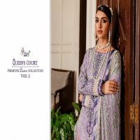 SHREE FABS QUEENS COURT PREMIUM LAWN COLLECTION VOL 2 BOLLYWOOD STYLE PAKISTANI 3PCS DRESS