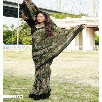 IKSHITA VOL 4 BY VALLABHI PRINTS TRADITIONAL WEAR GEORGETTE FESTIVE SAREE CATALOG