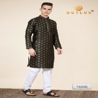 Outluk Vol-16 Wholesale Heavy Jacquard With Self Work Mens Kurta With Pajama