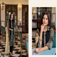 AQSA Zibiya Wholesale Cambric Cotton With Exclusive Work Dress Material