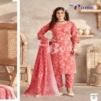 Bonie Cotton Candy Wholesale Readymade Three Piece Salwar Suits