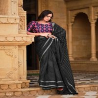 KASHVI CREATION ABHILASHA VOL 4 LINEN SILK WEAVING PATTERN FANCY SAREE WHOLESALER