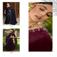 Kashvi Platinum Vol-3 Wholesale PN Soft Silk With Swarovski Work Function Wear Sarees