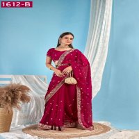 Jayshree D.no 1612A To 1612D Wholesale Georgette Blooming Ethnic Sarees