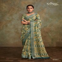 Rajpath Ritika Silk Wholesale Pure Handloom Bagru Printed Sequence Work Sarees