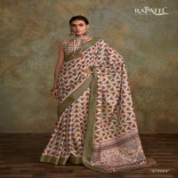 Rajpath Ritika Silk Wholesale Pure Handloom Bagru Printed Sequence Work Sarees