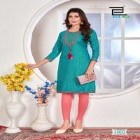 Blue Hills Priya Wholesale 14 Kg Reyon Foil Print Kurtis