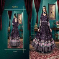 Shubhkala Flory Vol-46 Wholesale Stitched Full Length Gown with Dupatta Collection