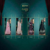 Shubhkala Flory Vol-46 Wholesale Stitched Full Length Gown with Dupatta Collection