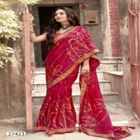 Vallabhi Imarti Wholesale Georgette Fabric Ethnic Sarees