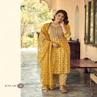 Karissa Haseena Vol-2 Wholesale Ready to Wear 3 Piece Suits