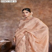 SumitraSachi D.no 194A To 194H Wholesale Multi Work Function Wear Ethnic Sarees