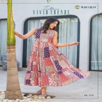 SWISH BE RICH VOL 5 SUMMER SPECIAL READYMADE COTTON STYLISH OUTFIT LONG GOWN