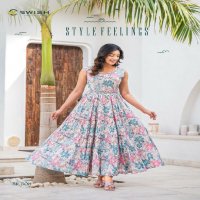 SWISH BE RICH VOL 5 SUMMER SPECIAL READYMADE COTTON STYLISH OUTFIT LONG GOWN