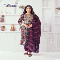 BONIE LAUNCH NAYRA VOL 7 RAYON AMAZING PRINTS NAYRA PATTERN FULL STITCH SALWAR SUIT