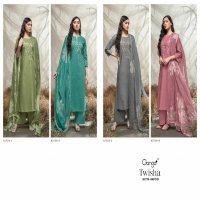Ganga Twisha S2729 Wholesale Premium Cotton With Embroidery Salwar Suits