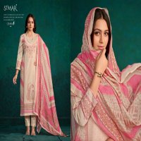 Glossy Simar Aamira Wholesale Pure Lawn Cotton With Embroidery Work Suits