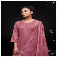 Ganga Sravya S2576 Wholesale Premium Cotton Silk With Embroidery Salwar Suits