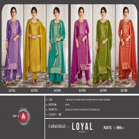 TRIPLE AAA KALARANG LOYAL VOL 4 TRADITIONAL WEAR WORK UNSTITCH SALWAR KAMEEZ