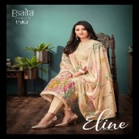 Esaira By Esta Eline Wholesale Cambric Cotton With Mirror Work Dress Material