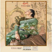 Vallabhi Innaya Vol-4 Wholesale Brasso Fabrics Ethnic Sarees