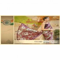 Vallabhi Innaya Vol-3 Wholesale Brasso Fabrics Ethnic Sarees
