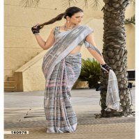 Vallabhi Isckon Vol-1 Wholesale Georgette Fabrics Party Wear Sarees