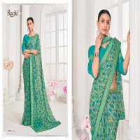 VANILLA VOL 8 BY RUCHI ADORABLE FANCY CHIFFON SAREE WHOLESALER