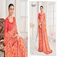 VANILLA VOL 8 BY RUCHI ADORABLE FANCY CHIFFON SAREE WHOLESALER