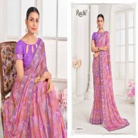 VANILLA VOL 8 BY RUCHI ADORABLE FANCY CHIFFON SAREE WHOLESALER