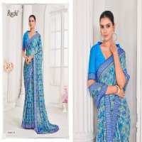 VANILLA VOL 8 BY RUCHI ADORABLE FANCY CHIFFON SAREE WHOLESALER