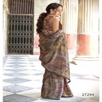 VALLABHI PRINTS SAMREEN VOL 6 FUNCTION WEAR BRASSO SAREE COLLECTION