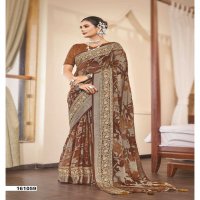 UMANANDA BY VALLABHI PRINTS 161056-161061 SERIES BRASSO ELEGANT LOOK SAREE