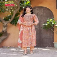 TANIKSH SRIJA VOL 7 FULL STITCH ANARKALI KURTI PANT DUPATTA COLLECTION