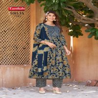 TANIKSH SRIJA VOL 7 FULL STITCH ANARKALI KURTI PANT DUPATTA COLLECTION