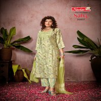 Navkar Saba Vol-3 Wholesale Embroidery Work Kurti With Pant And Dupatta