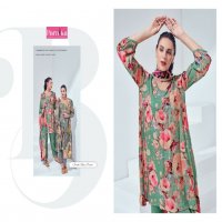 Parnika Layla Wholesale Digital Fine Liva Silk Dresses