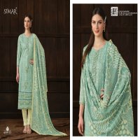 Glossy Simar Haafiza Wholesale Pure Lawn Cotton With Embroidery Work Suits