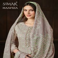 Glossy Simar Haafiza Wholesale Pure Lawn Cotton With Embroidery Work Suits