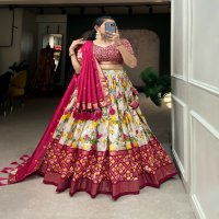 Aawiya 1689 Colour Wholesale Floral Print Lehengas Choli