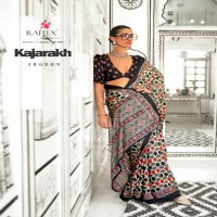 Rajtex Kajarakh Wholesale Satin Crepe Function Wear Sarees