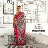 Rajtex Kajarakh Wholesale Satin Crepe Function Wear Sarees