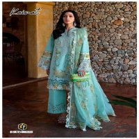 Keval Fab Kainat Vol-13 Luxury Lawn Collection Cotton Dress Material