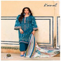 Keval Fab Kainat Vol-13 Luxury Lawn Collection Cotton Dress Material